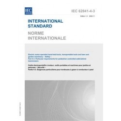 IEC 62841-4-3 Ed. 1.0 b:2020
