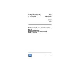 IEC 60384-13 Ed. 3.0 en:2006