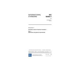 IEC 60464-1 Amd.1 Ed. 2.0 en:2006