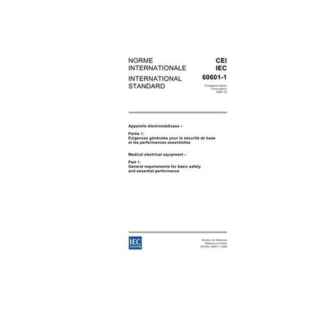 IEC 60601-1 Ed. 3.0 b:2005