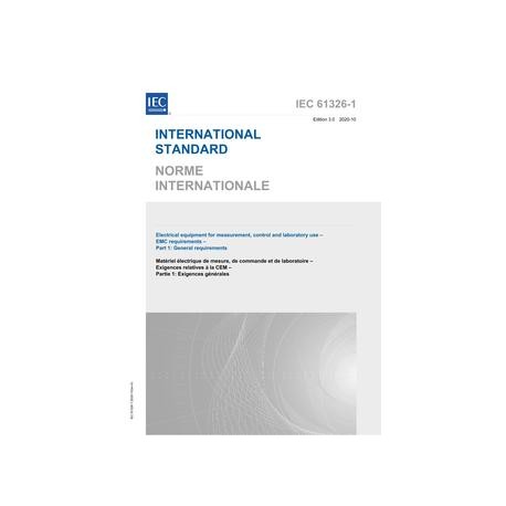 IEC 61326-1 Ed. 3.0 b:2020