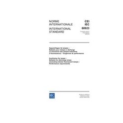 IEC 60923 Ed. 3.0 b:2005