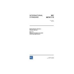 IEC 60747-7-5 Ed. 1.0 en:2005