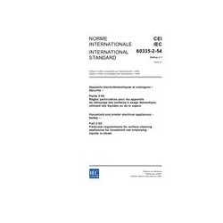 IEC 60335-2-54 Ed. 3.1 b:2005