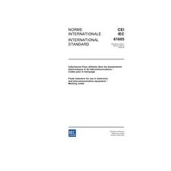 IEC 61605 Ed. 2.0 b:2005