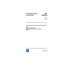 IEC 60384-9 Ed. 3.0 en:2005