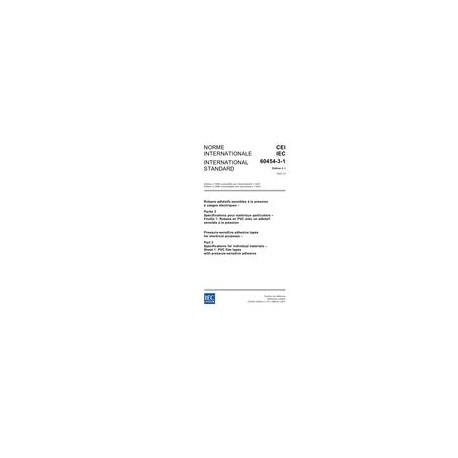 IEC 60454-3-1 Ed. 2.1 b:2002