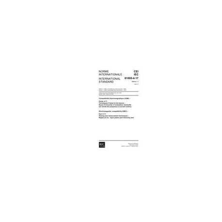 IEC 61000-4-17 Ed. 1.1 b:2002