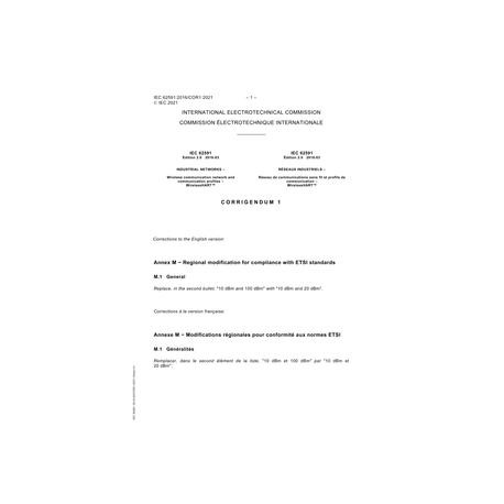IEC 62591 Cor.1 Ed. 2.0 b:2021