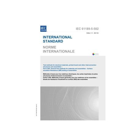 IEC 61189-5-502 Ed. 1.0 b:2021