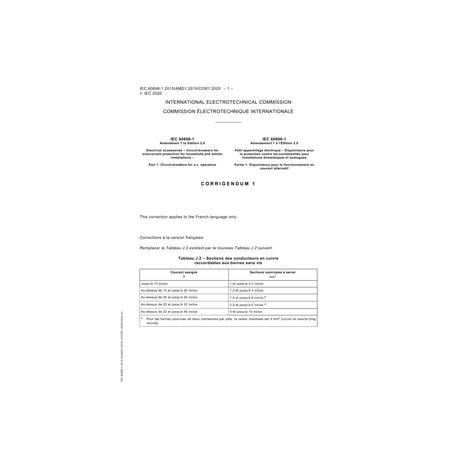 IEC 60898-1 Amd.1 Cor.1 Ed. 2.0 b:2020