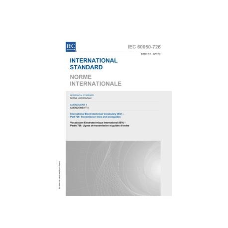IEC 60050-726 Amd.4 Ed. 1.0 b:2019