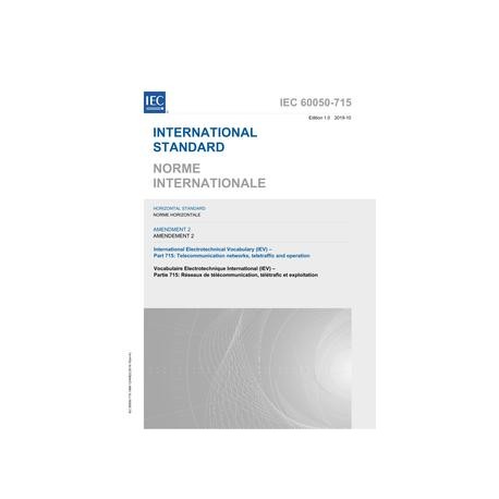 IEC 60050-715 Amd.2 Ed. 1.0 b:2019