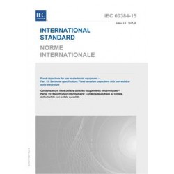 IEC 60384-15 Ed. 2.0 b:2017