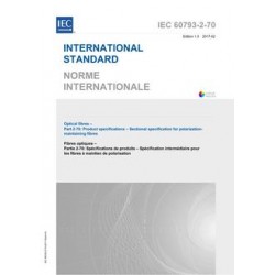 IEC 60793-2-70 Ed. 1.0 b:2017