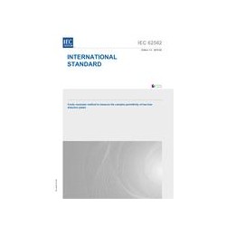IEC 62562 Ed. 1.0 en:2010