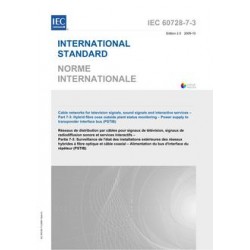 IEC 60728-7-3 Ed. 2.0 b:2009