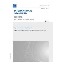 IEC 62546 Ed. 1.0 b:2009