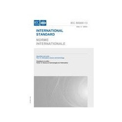 IEC 80000-13 Ed. 1.0 b:2008