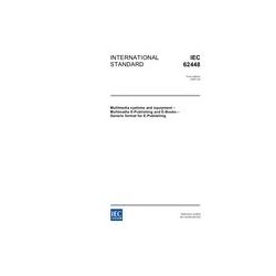 IEC 62448 Ed. 1.0 en:2007