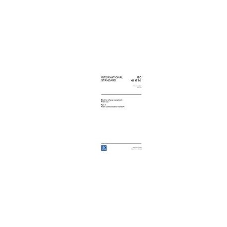 IEC 61375-1 Ed. 2.0 en:2007