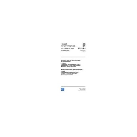 IEC 62153-4-5 Ed. 1.0 b:2006