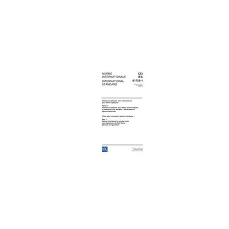 IEC 61755-1 Ed. 1.0 b:2005