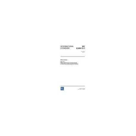 IEC 61400-12-1 Ed. 1.0 en:2005