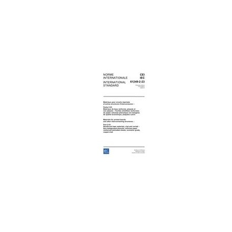 IEC 61249-2-23 Ed. 1.0 b:2005