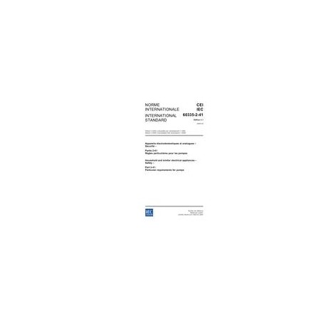 IEC 60335-2-41 Ed. 3.1 b:2004