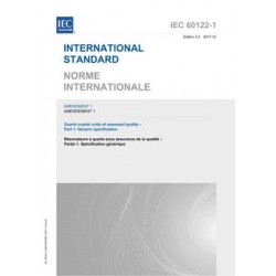 IEC 60122-1 Amd.1 Ed. 3.0 b:2017