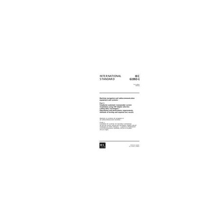 IEC 61993-1 Ed. 1.0 en:1999