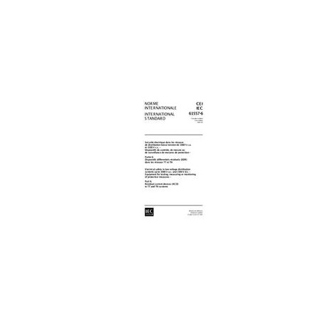 IEC 61557-6 Ed. 1.0 b:1997