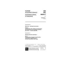 IEC 60034-7 Amd.1 Ed. 2.0 b:2000