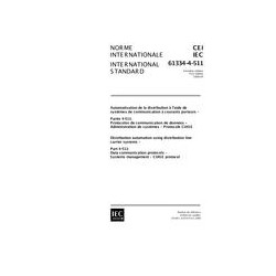 IEC 61334-4-511 Ed. 1.0 b:2000