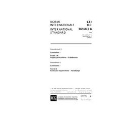 IEC 60598-2-8 Amd.1 Ed. 2.0 b:2000
