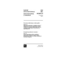 IEC 61338-1-3 Ed. 1.0 b:1999