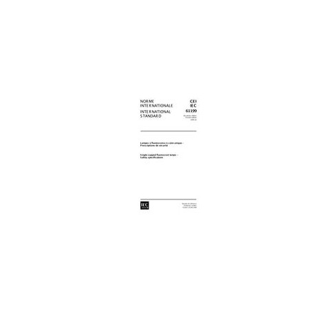 IEC 61199 Ed. 2.0 b:1999