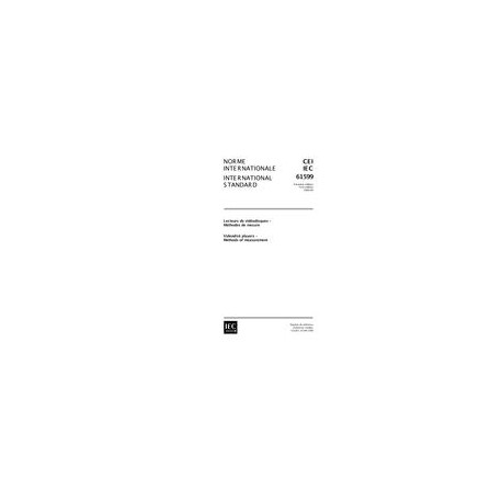 IEC 61599 Ed. 1.0 b:1999