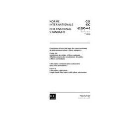 IEC 61280-4-2 Ed. 1.0 b:1999