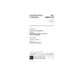 IEC 60601-2-25 Amd.1 Ed. 1.0 en:1999