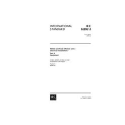 IEC 61892-3 Ed. 1.0 en:1999