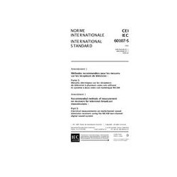 IEC 60107-5 Amd.1 Ed. 1.0 b:1999