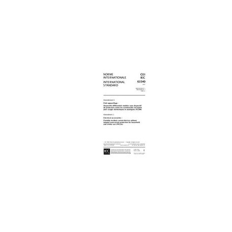 IEC 61540 Amd.1 Ed. 1.0 b:1998