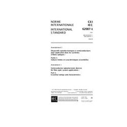IEC 62007-1 Amd.1 Ed. 1.0 b:1998