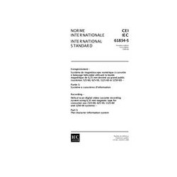 IEC 61834-5 Ed. 1.0 b:1998