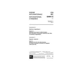 IEC 60404-11 Amd.1 Ed. 1.0 b:1998
