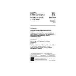 IEC 60439-5 Amd.1 Ed. 1.0 b:1998
