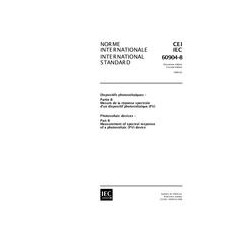 IEC 60904-8 Ed. 2.0 b:1998