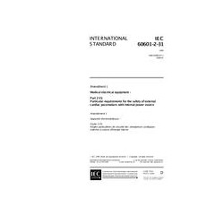 IEC 60601-2-31 Amd.1 Ed. 1.0 en:1998
